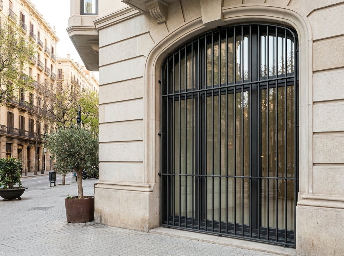 Reja de seguridad a medida para una vivienda en Gavà